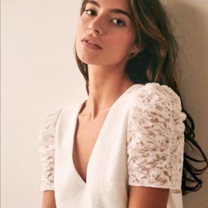 NWT Sezane Colette Blouse